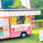 河合カフェさんの石屋製菓さんのキッチンカー